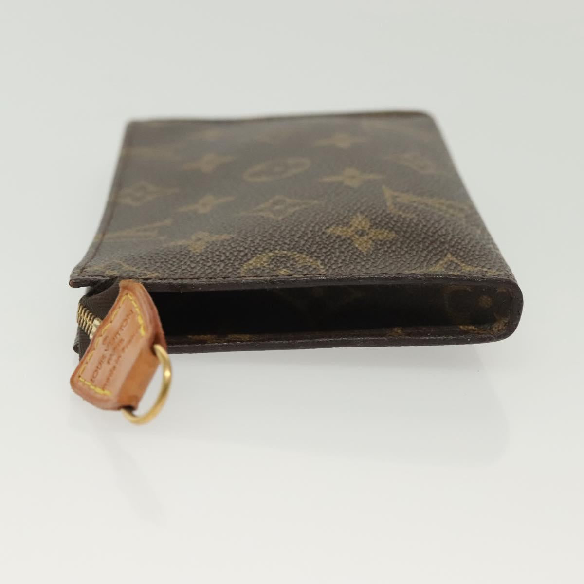 LOUIS VUITTON Monogram Bucket PM Accessory Pouch LV Auth 139628