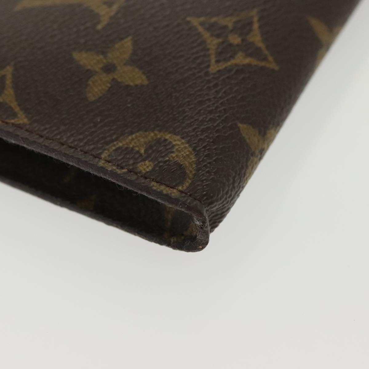 LOUIS VUITTON Monogram Bucket PM Accessory Pouch LV Auth 139628
