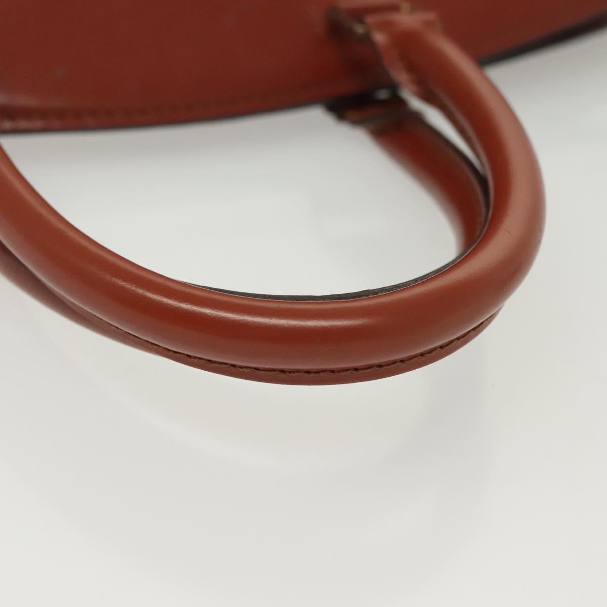 LOUIS VUITTON Epi Riviera Hand Bag Brown M48183 LV Auth 139641