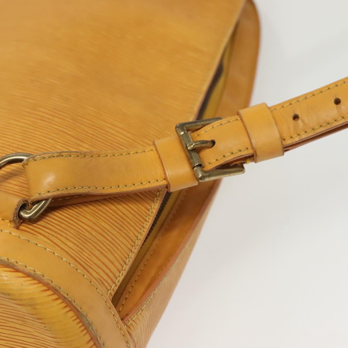 LOUIS VUITTON Epi Gobelins Backpack Yellow M52299 LV Auth 139667