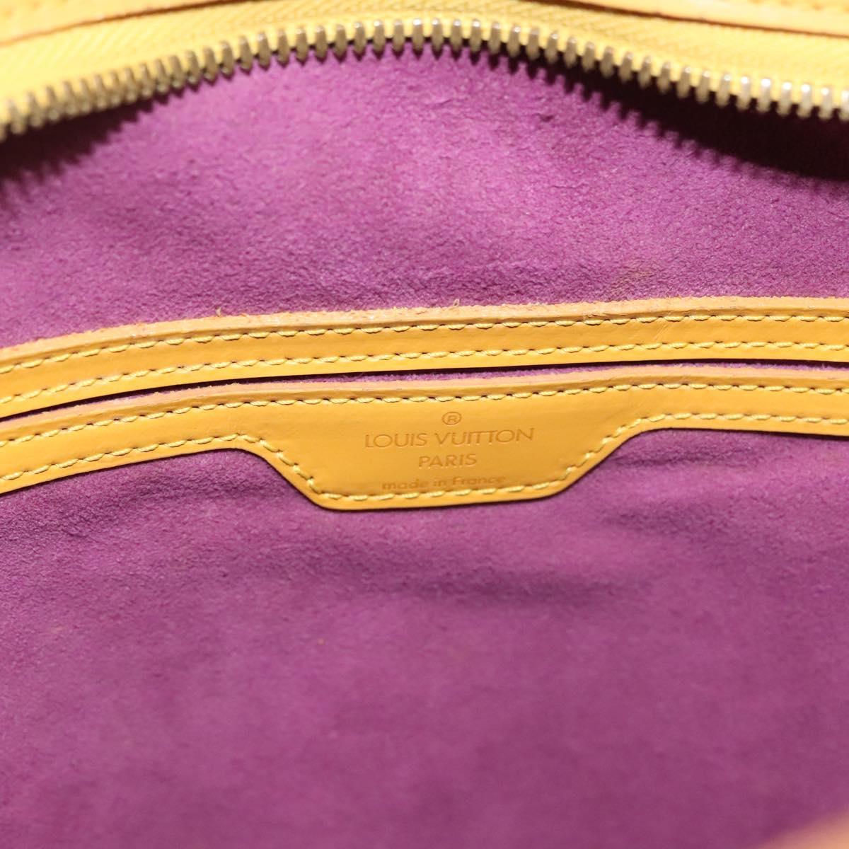 LOUIS VUITTON Epi Gobelins Backpack Yellow M52299 LV Auth 139667