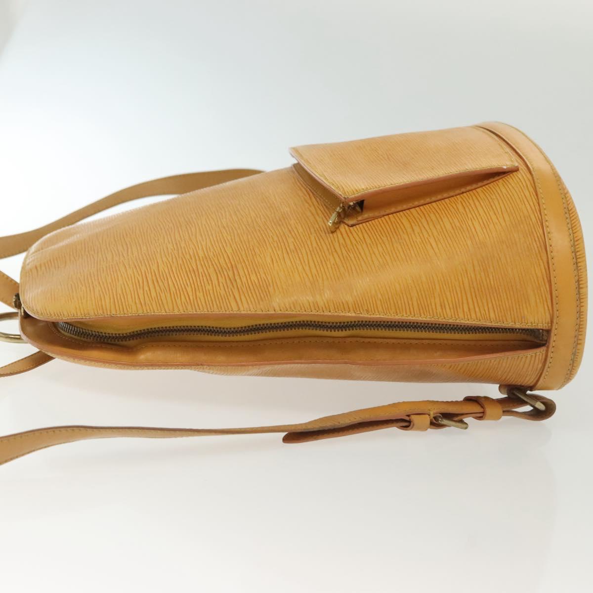 LOUIS VUITTON Epi Gobelins Backpack Yellow M52299 LV Auth 139667