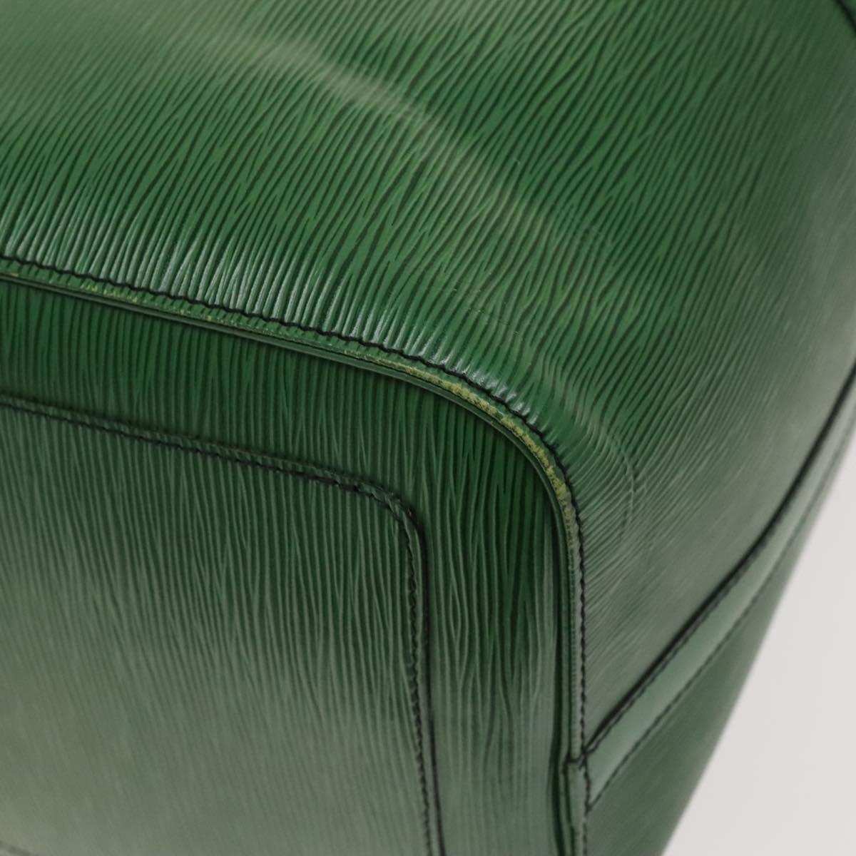 LOUIS VUITTON Epi Keepall 50 Boston Bag Green M42964 LV Auth 139669