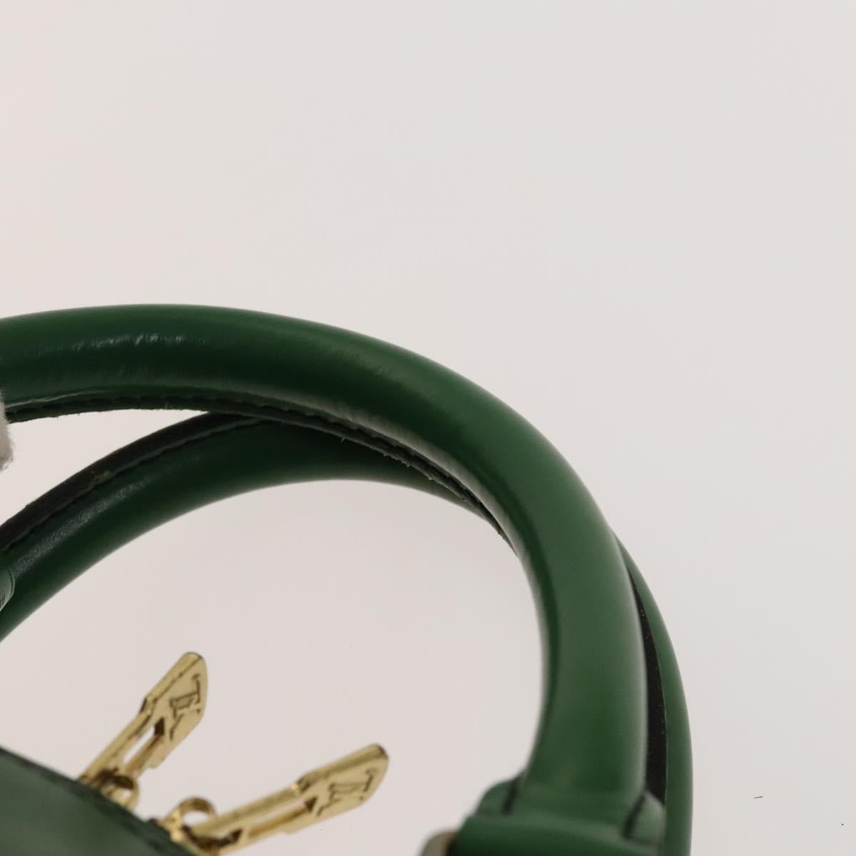 LOUIS VUITTON Epi Keepall 50 Boston Bag Green M42964 LV Auth 139669