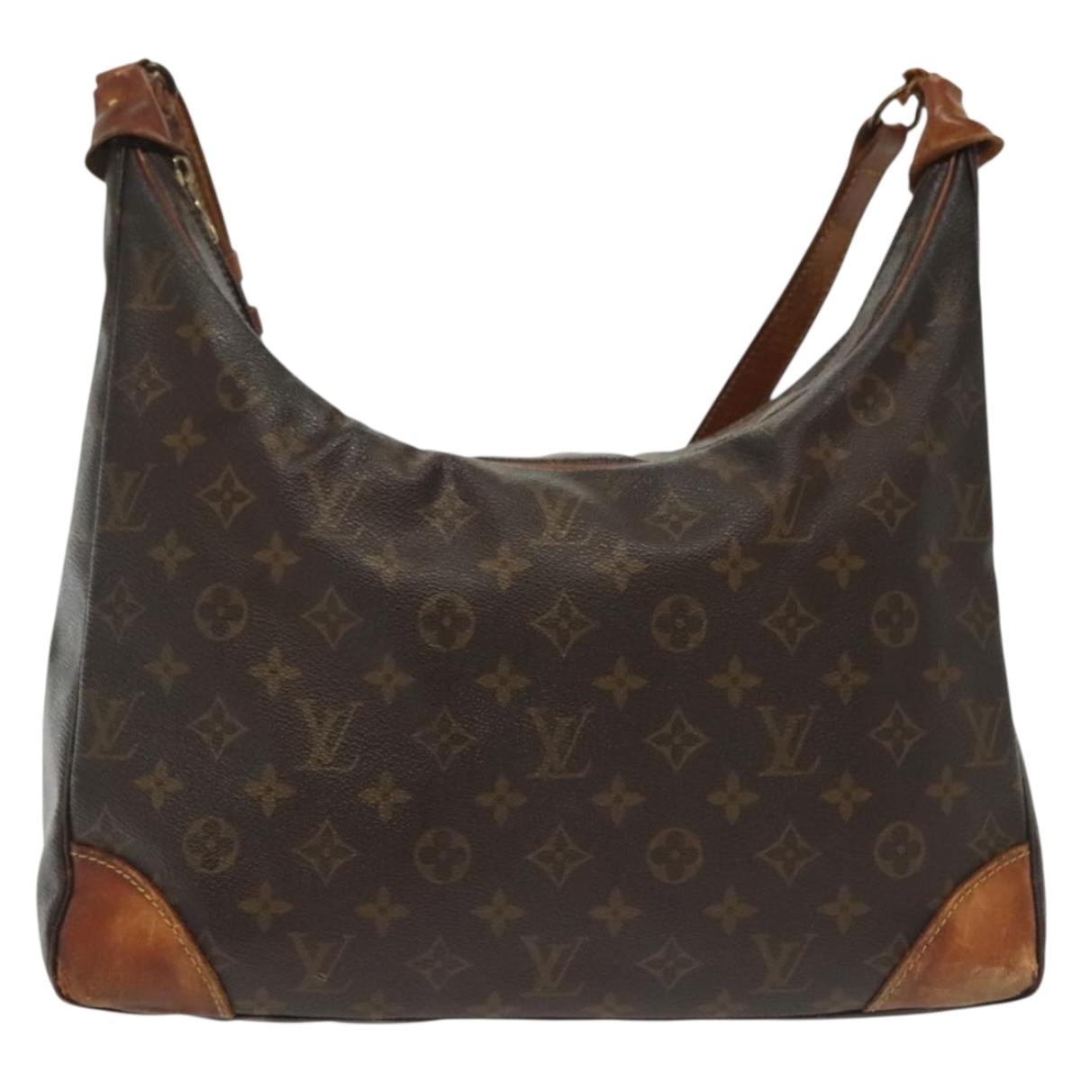 LOUIS VUITTON Monogram Boulogne 35 Shoulder Bag M51260 LV Auth 139671