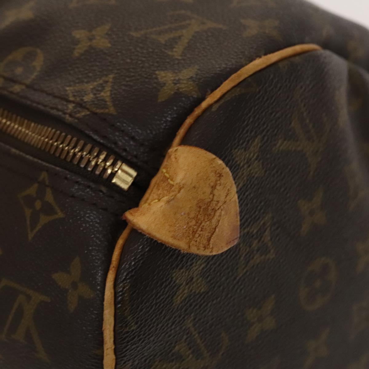 LOUIS VUITTON Monogram Keepall 45 Boston Bag M41428 LV Auth 139683