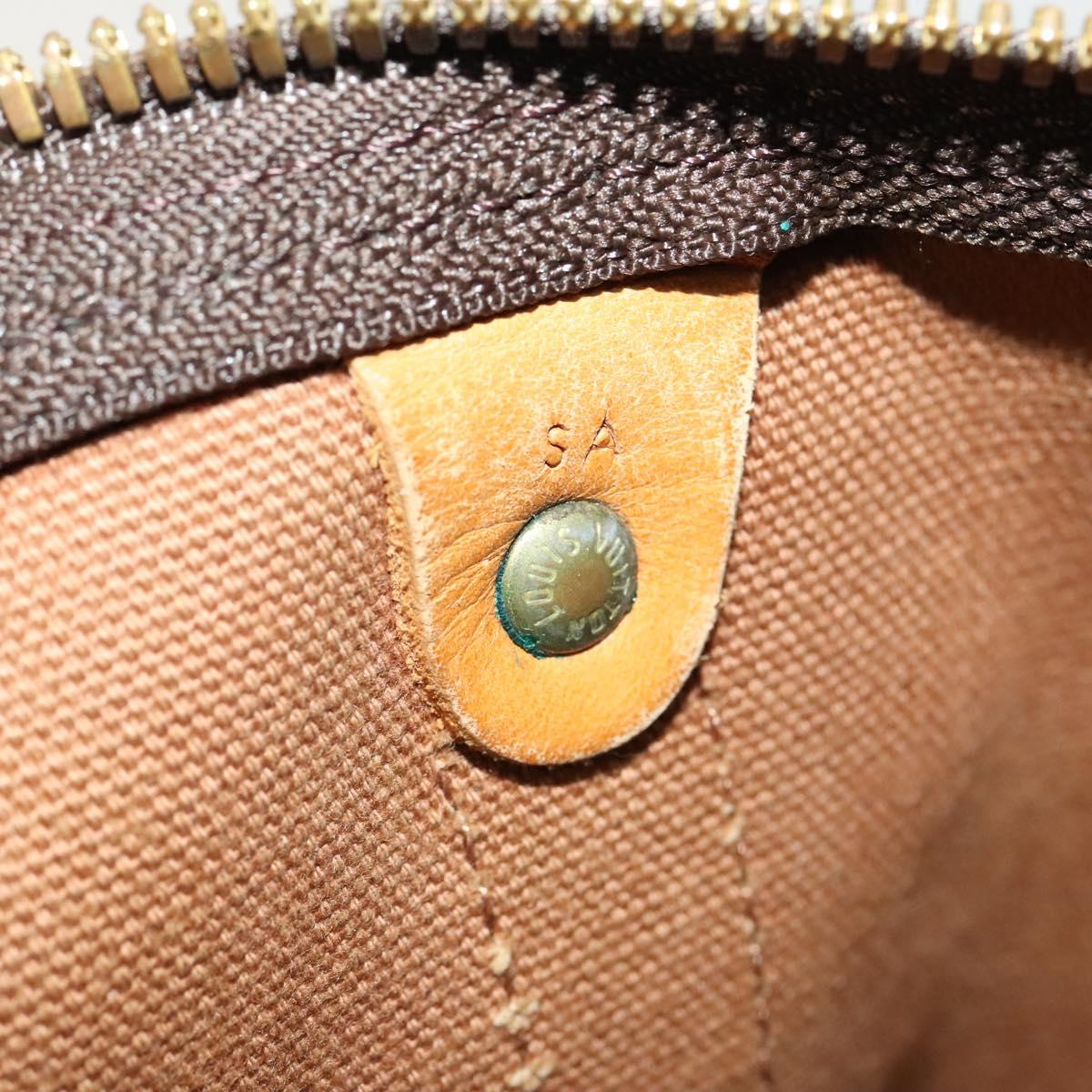 LOUIS VUITTON Monogram Keepall 45 Boston Bag M41428 LV Auth 139683