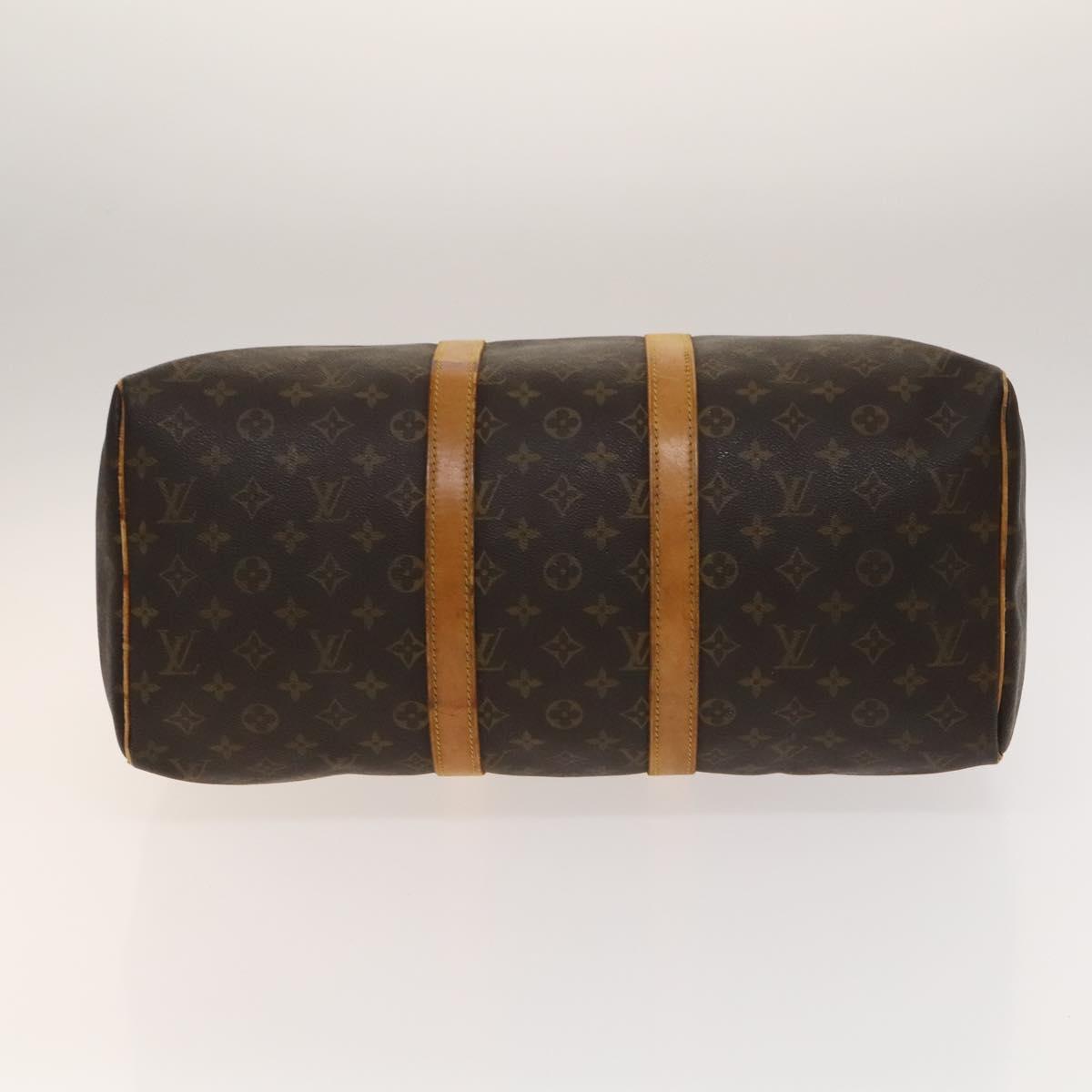 LOUIS VUITTON Monogram Keepall 45 Boston Bag M41428 LV Auth 139683
