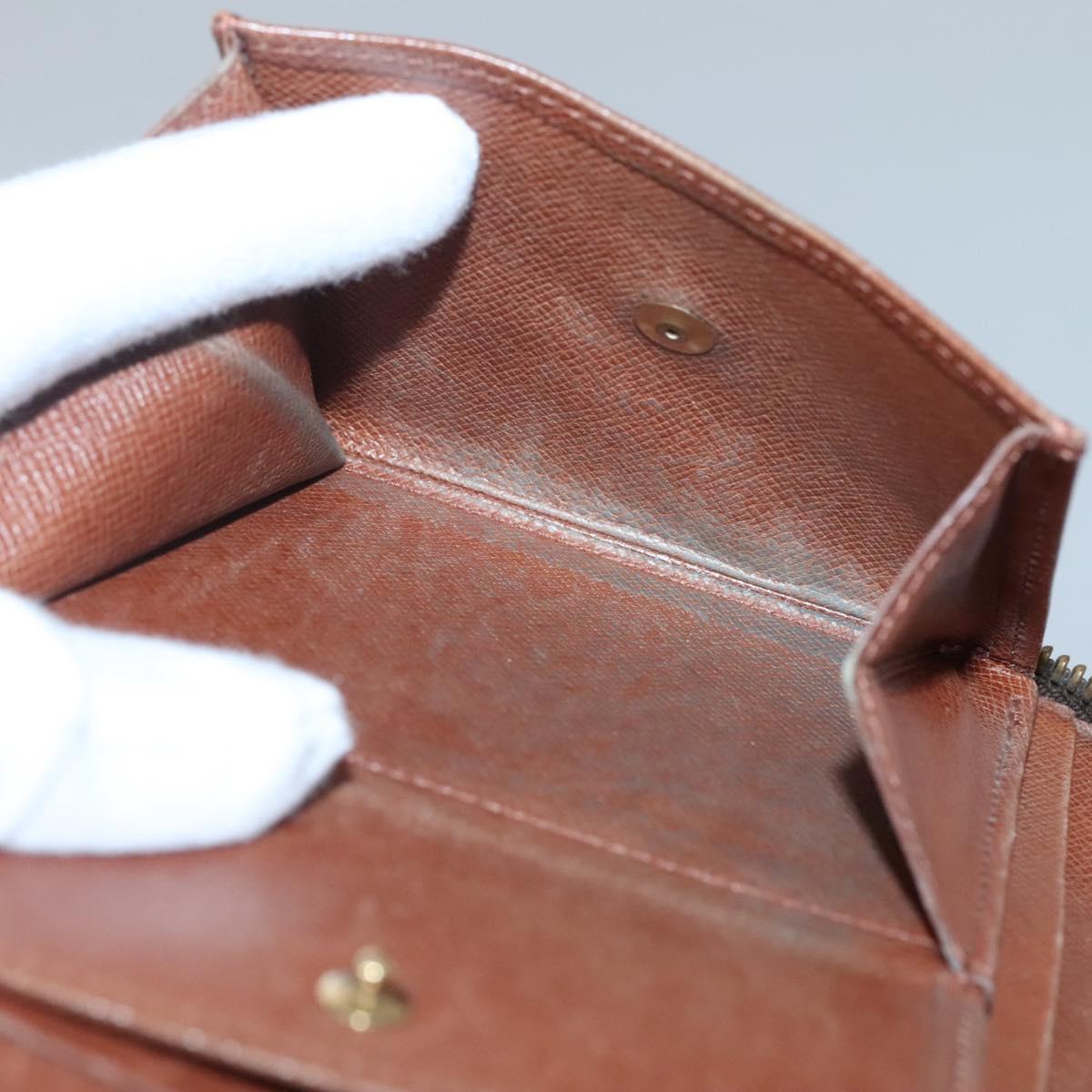 LOUIS VUITTON Monogram Organizer De Voyage Travel Case M60120 LV Auth 139687