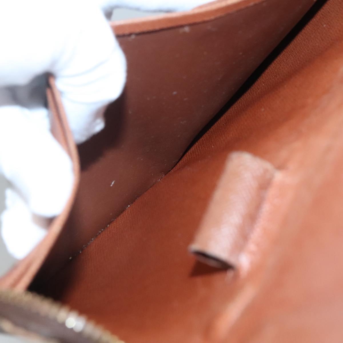 LOUIS VUITTON Monogram Organizer De Voyage Travel Case M60120 LV Auth 139687