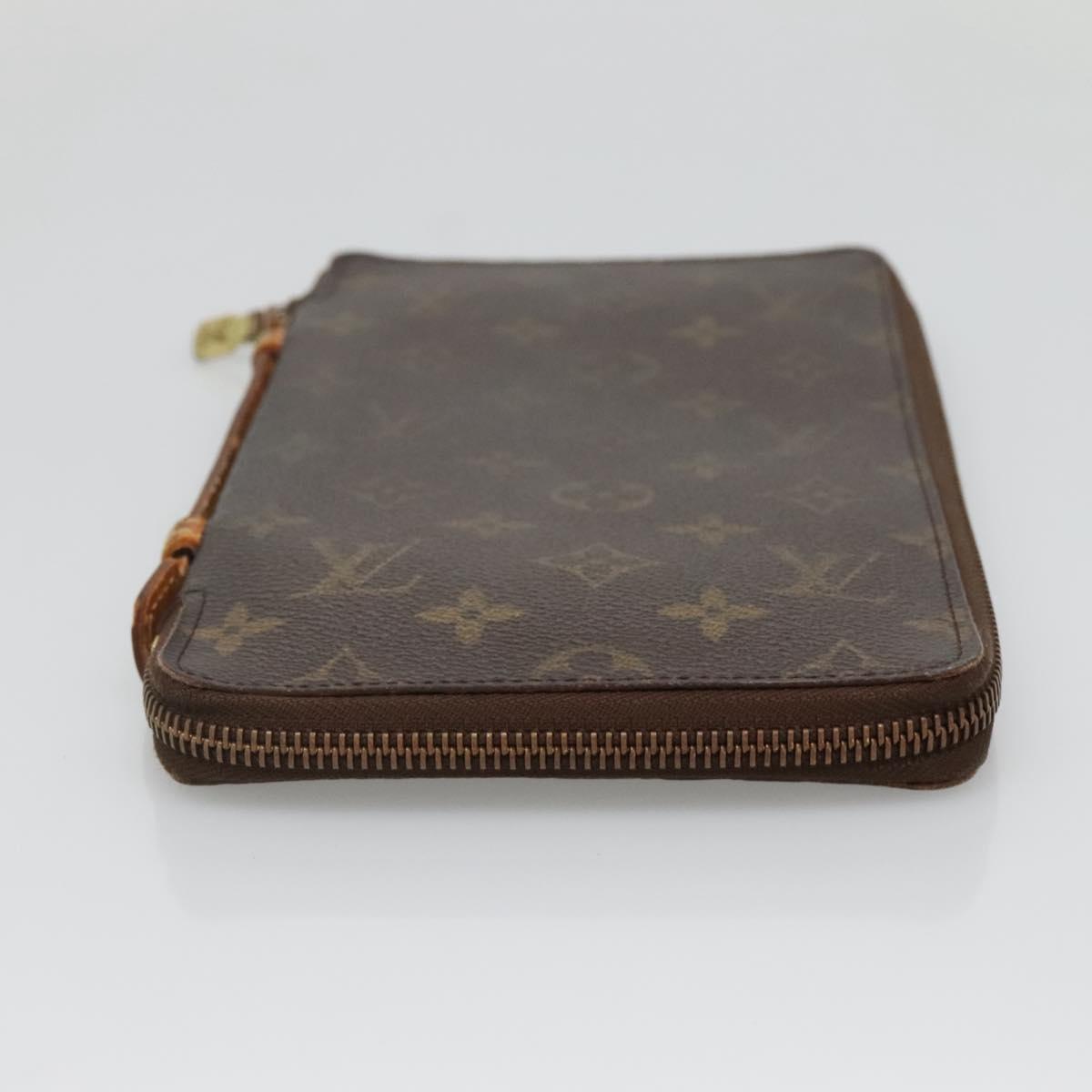 LOUIS VUITTON Monogram Organizer De Voyage Travel Case M60120 LV Auth 139687