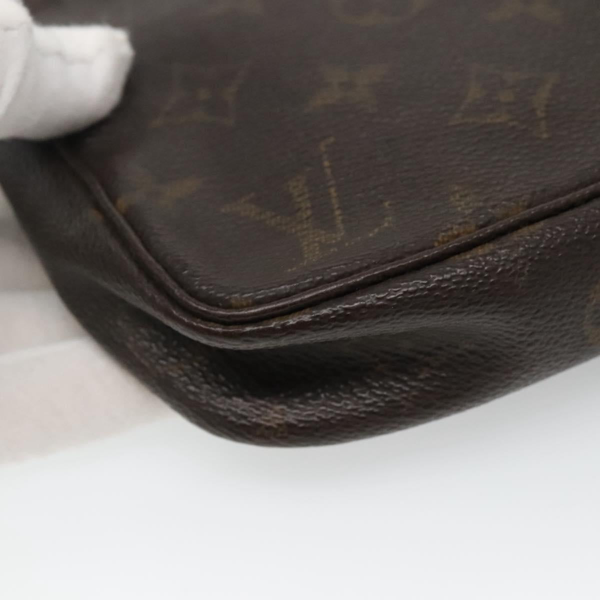 LOUIS VUITTON Monogram Pochette Accessoires Pouch M51980 LV Auth 139690
