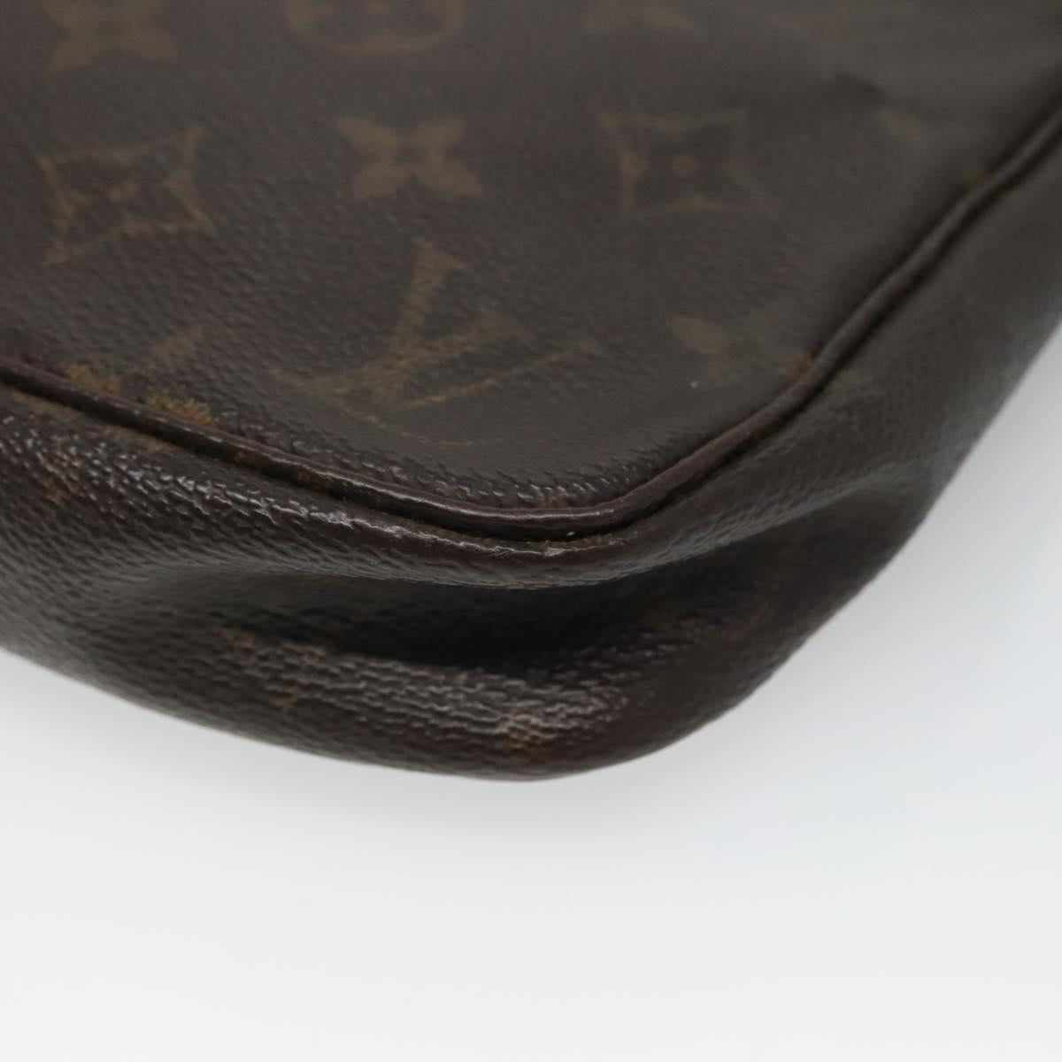 LOUIS VUITTON Monogram Pochette Accessoires Pouch M51980 LV Auth 139690