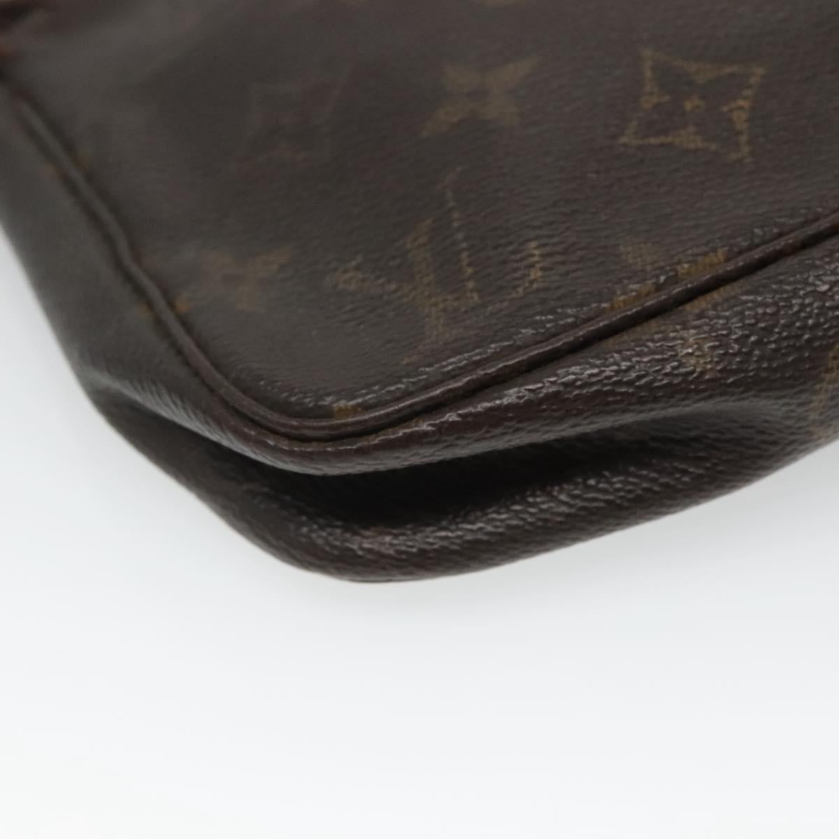 LOUIS VUITTON Monogram Pochette Accessoires Pouch M51980 LV Auth 139690