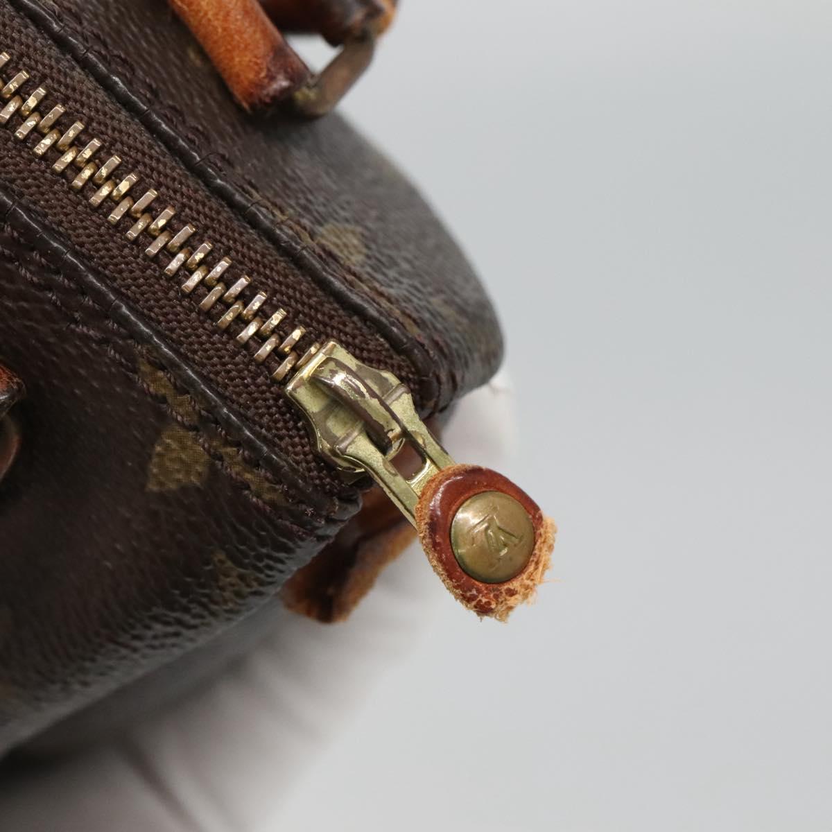 LOUIS VUITTON Monogram Mini Speedy Hand Bag M41534 LV Auth 139724