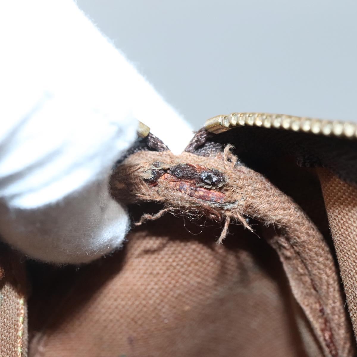 LOUIS VUITTON Monogram Mini Speedy Hand Bag M41534 LV Auth 139724