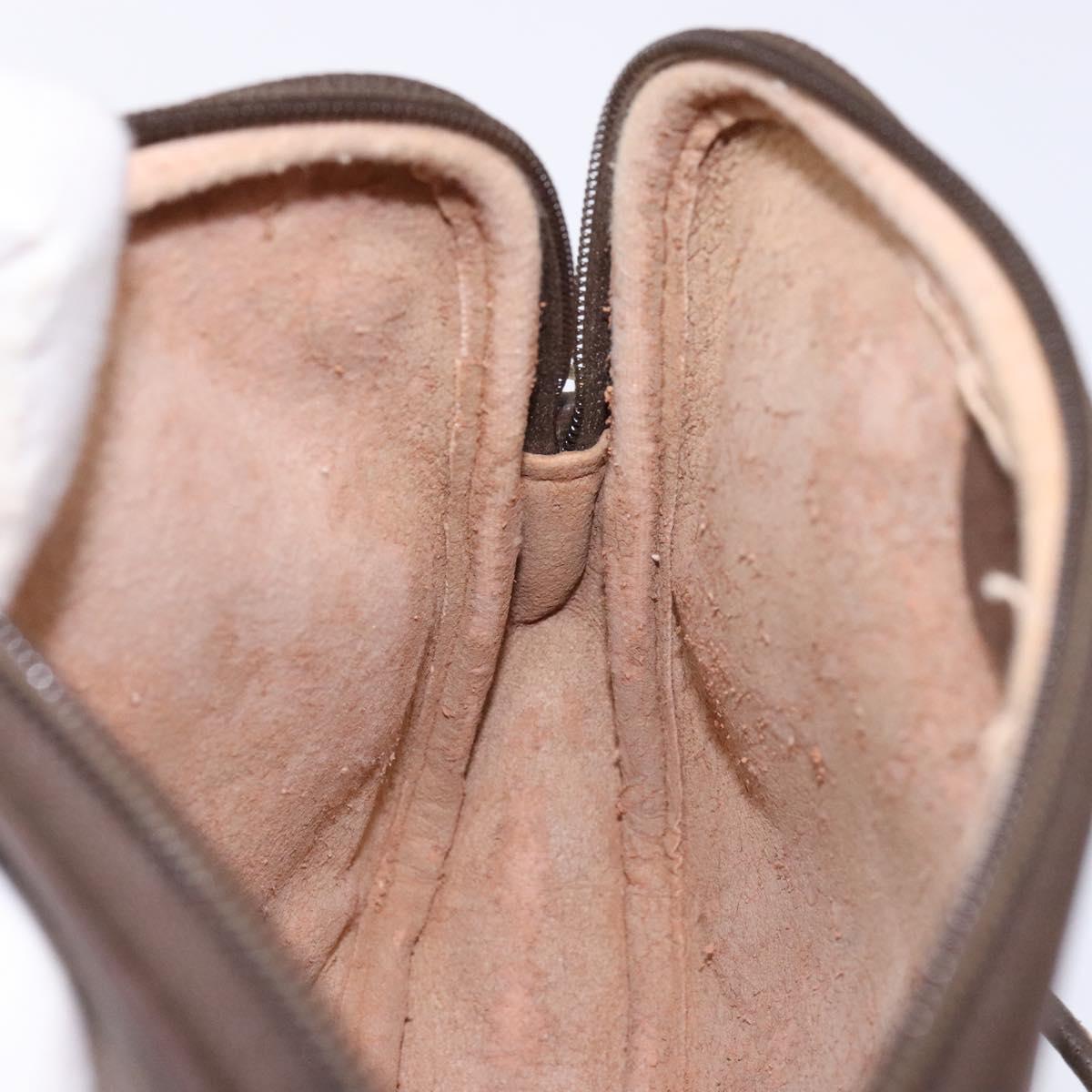 GUCCI GG Supreme Shoulder Bag PVC Beige Gold 97 02 068 Auth 139727