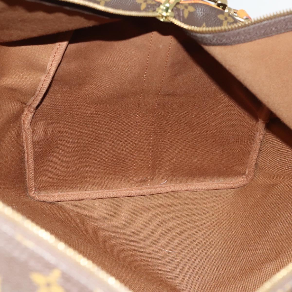 LOUIS VUITTON Monogram Keepall Bandouliere 60 Boston Bag M41412 LV Auth 139748
