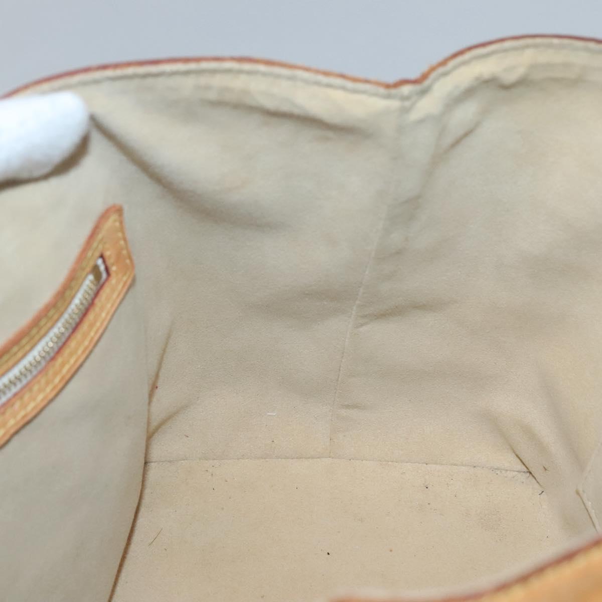 LOUIS VUITTON Damier Azur Hampstead PM Tote Bag N51207 LV Auth 139756