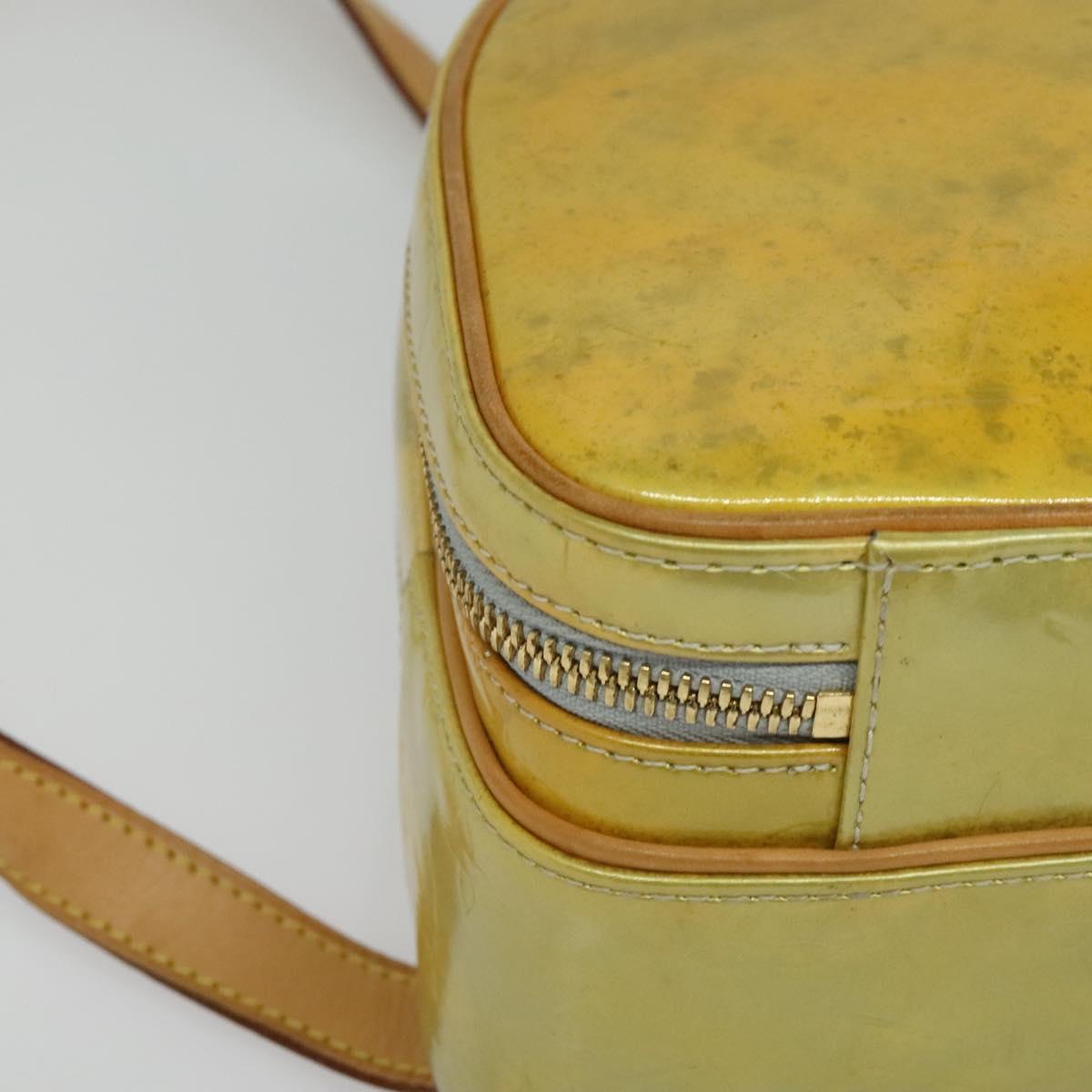 LOUIS VUITTON Monogram Vernis Marley Backpack Gris M91038 LV Auth 139758