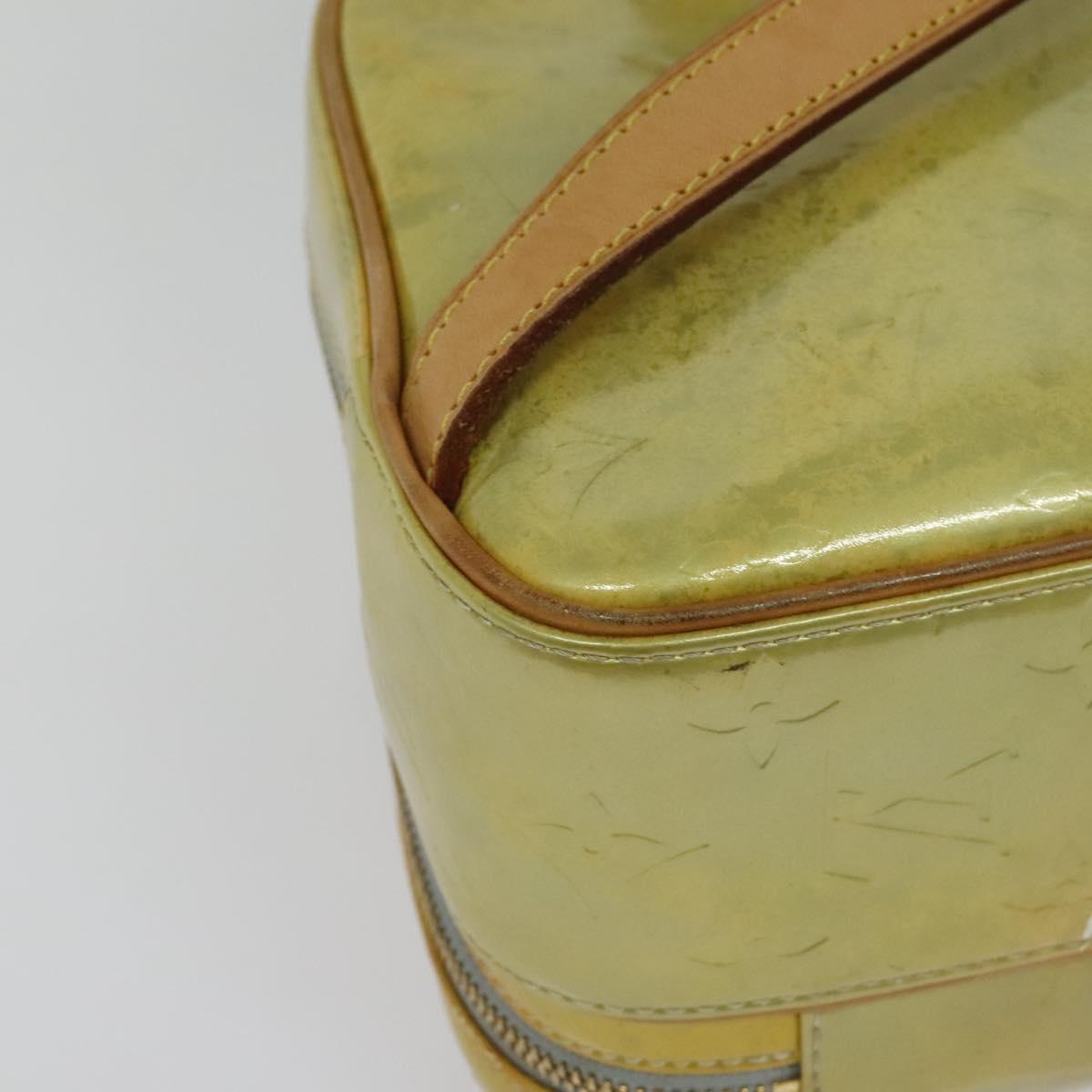 LOUIS VUITTON Monogram Vernis Marley Backpack Gris M91038 LV Auth 139758