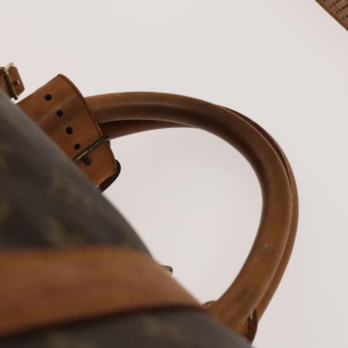 LOUIS VUITTON Monogram Keepall Bandouliere 60 Boston Bag M41412 LV Auth 139764