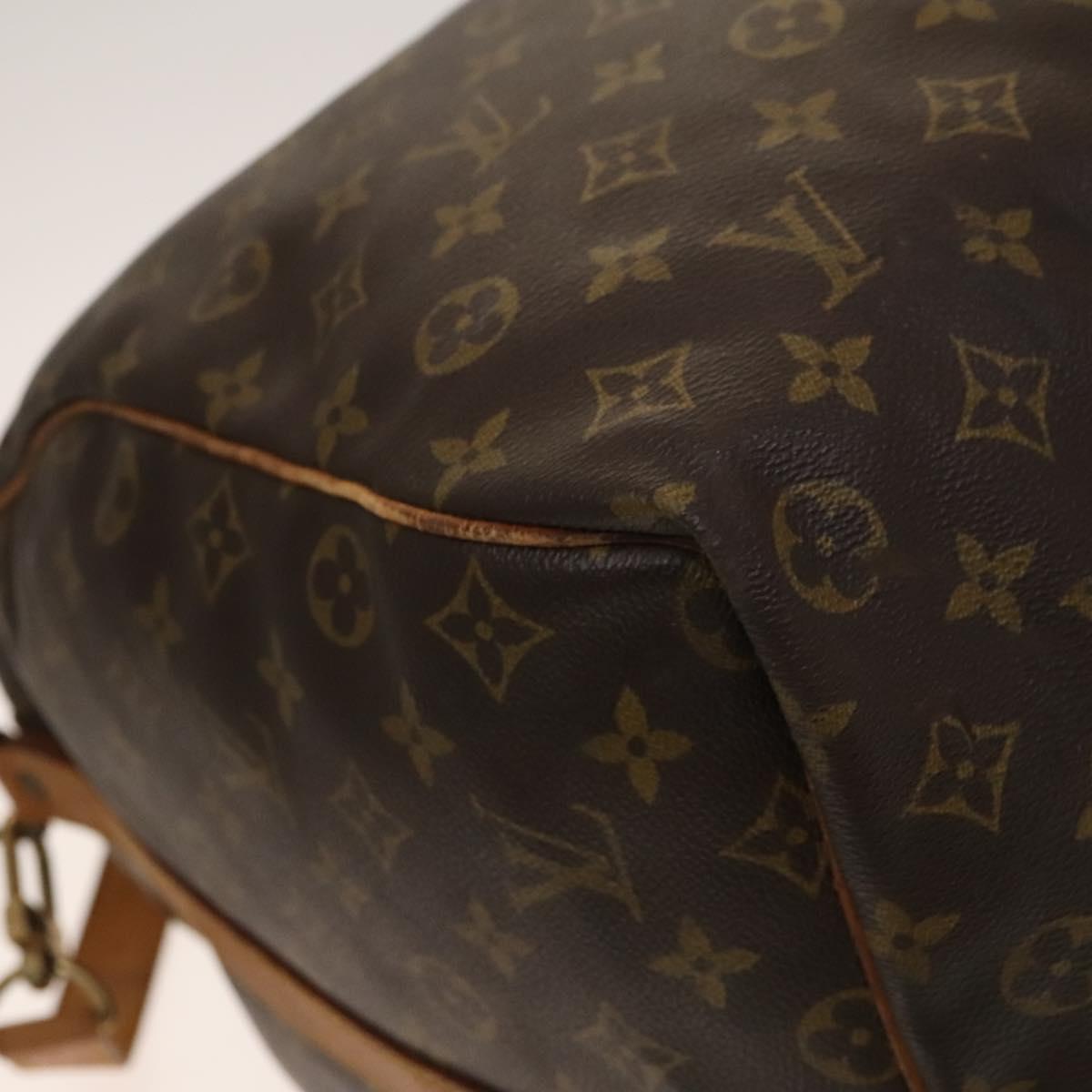 LOUIS VUITTON Monogram Keepall Bandouliere 60 Boston Bag M41412 LV Auth 139764