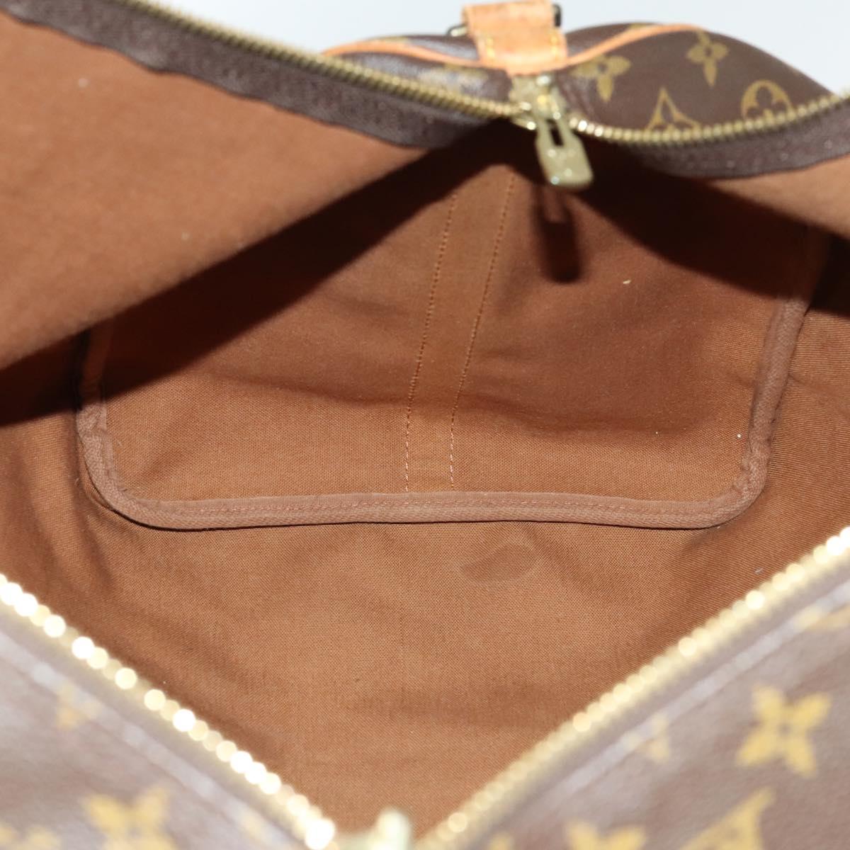 LOUIS VUITTON Monogram Keepall Bandouliere 60 Boston Bag M41412 LV Auth 139764