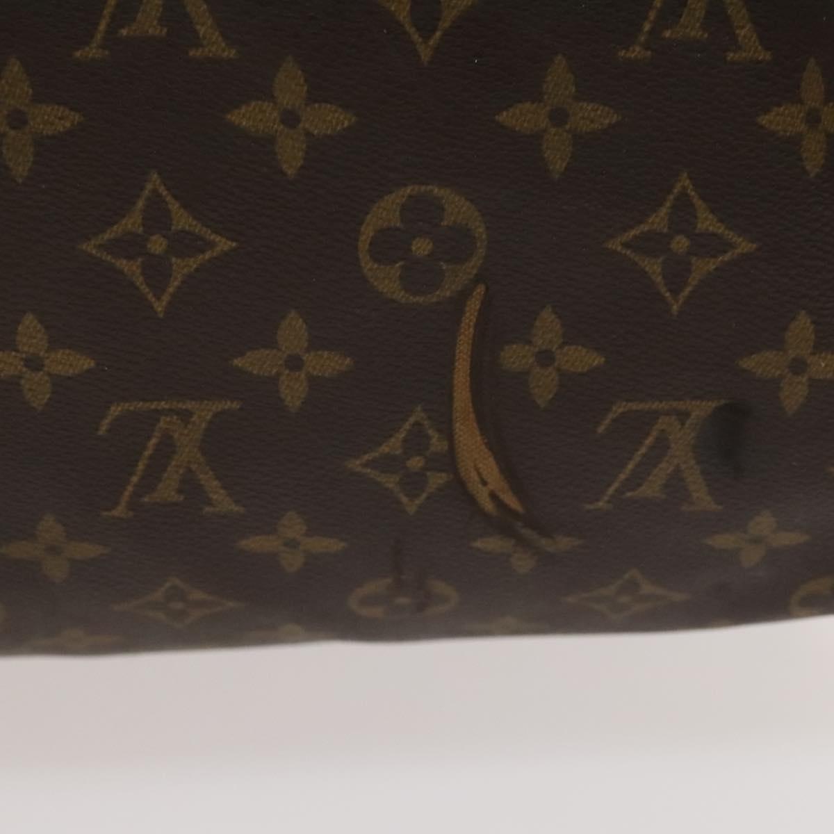 LOUIS VUITTON Monogram Keepall Bandouliere 60 Boston Bag M41412 LV Auth 139764