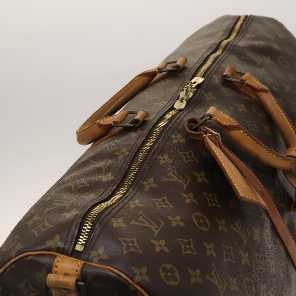 LOUIS VUITTON Monogram Keepall Bandouliere 60 Boston Bag M41412 LV Auth 139764