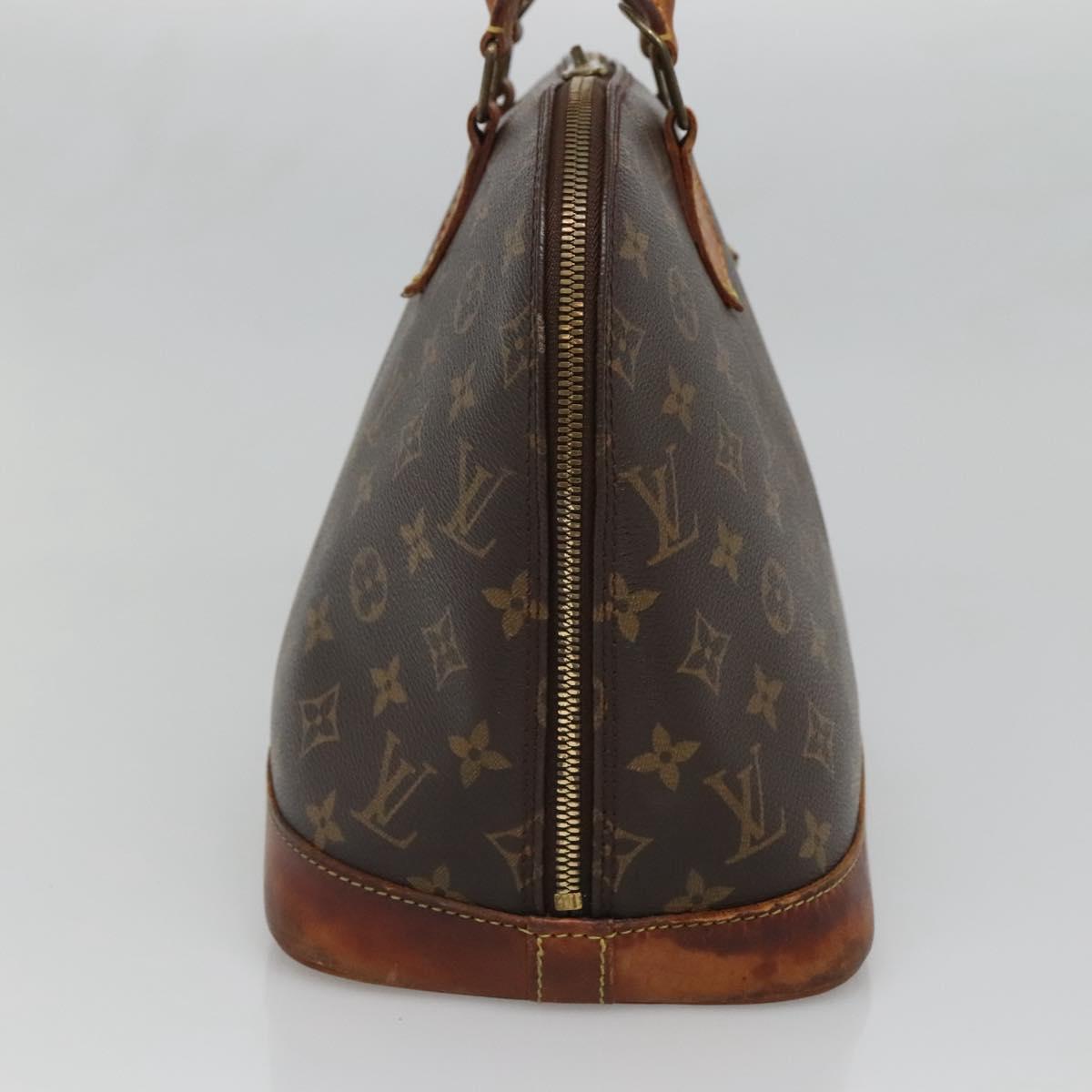 LOUIS VUITTON Monogram Alma Hand Bag M51130 LV Auth 139784