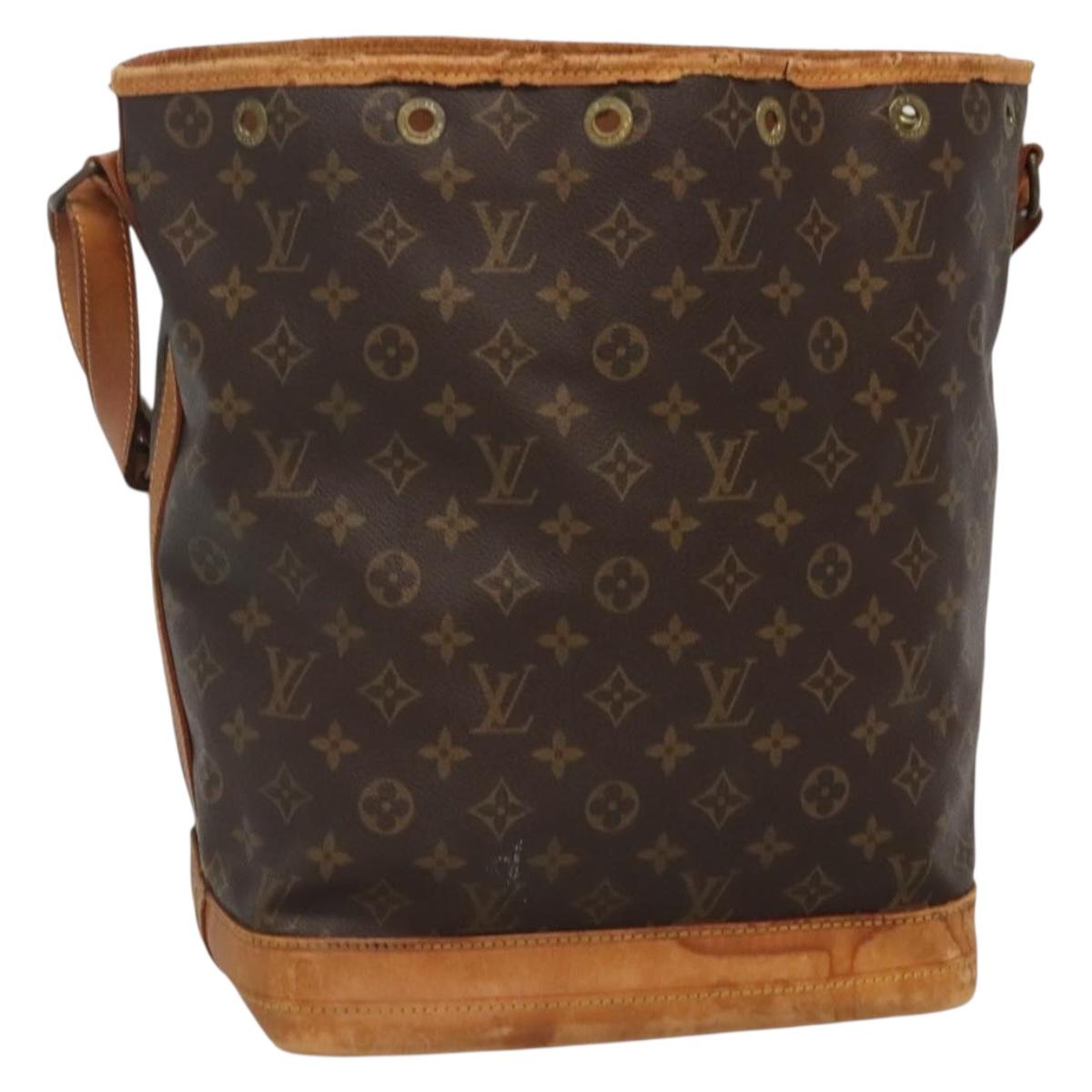 LOUIS VUITTON Monogram Noe Shoulder Bag M42224 LV Auth 139786