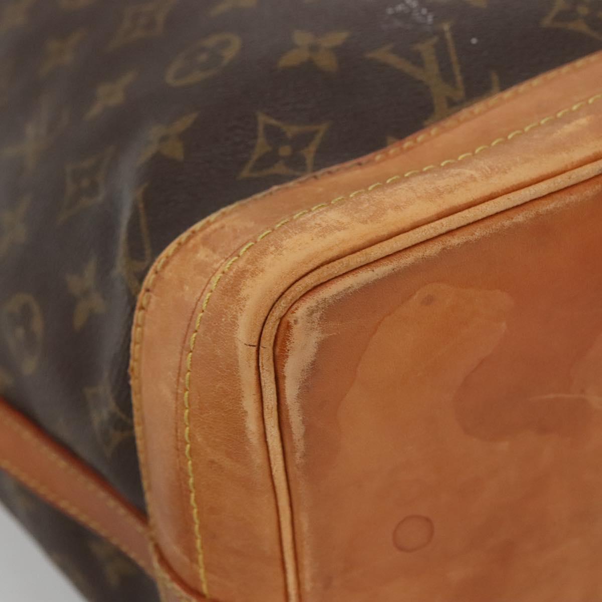 LOUIS VUITTON Monogram Noe Shoulder Bag M42224 LV Auth 139786