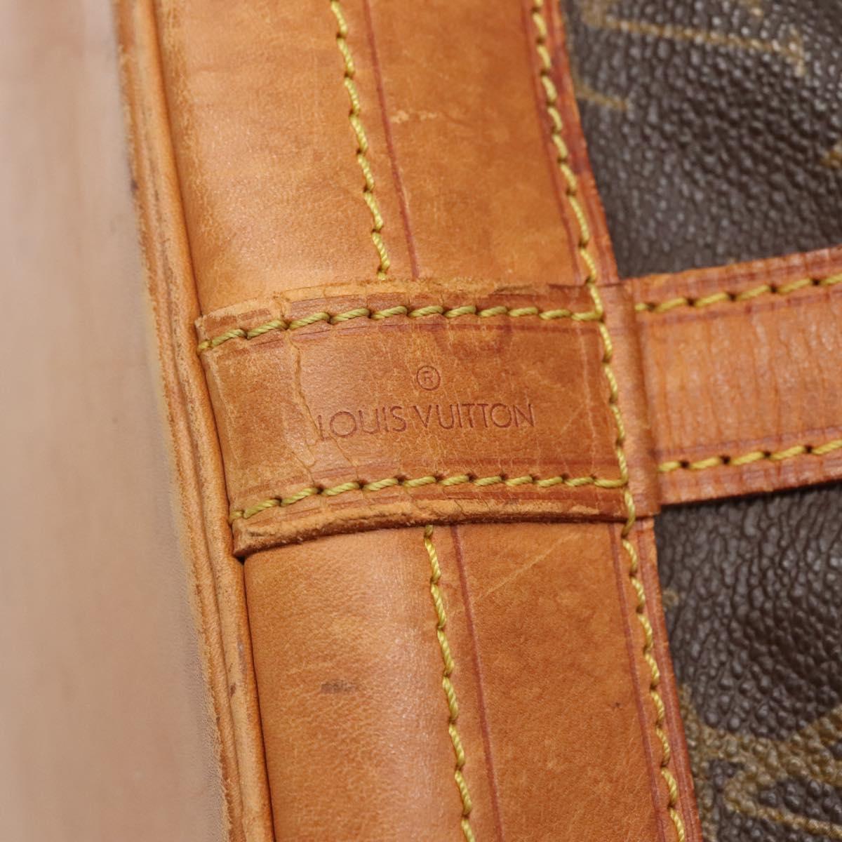 LOUIS VUITTON Monogram Noe Shoulder Bag M42224 LV Auth 139786