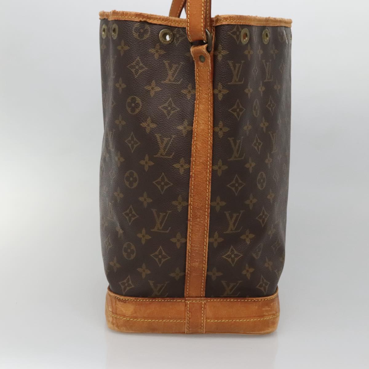 LOUIS VUITTON Monogram Noe Shoulder Bag M42224 LV Auth 139786