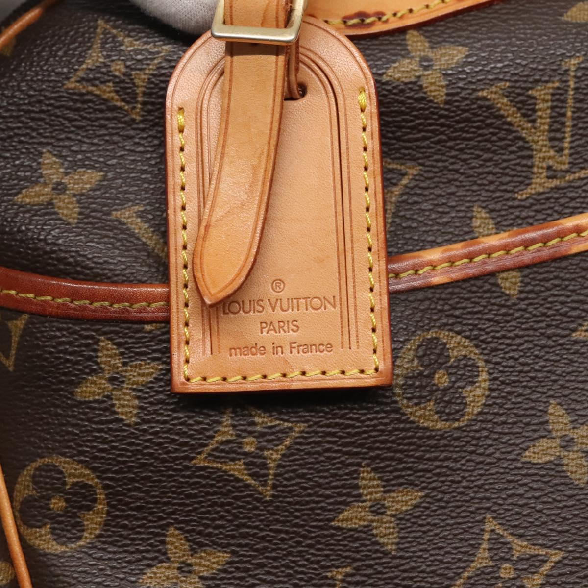 LOUIS VUITTON Monogram Deauville Hand Bag M47270 LV Auth 139826
