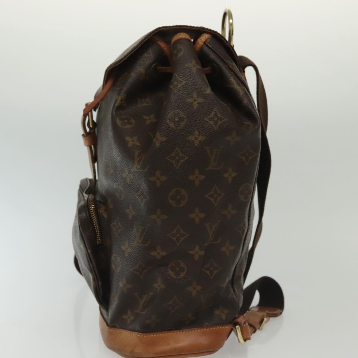 LOUIS VUITTON Monogram Montsouris GM Backpack M51135 LV Auth 139827
