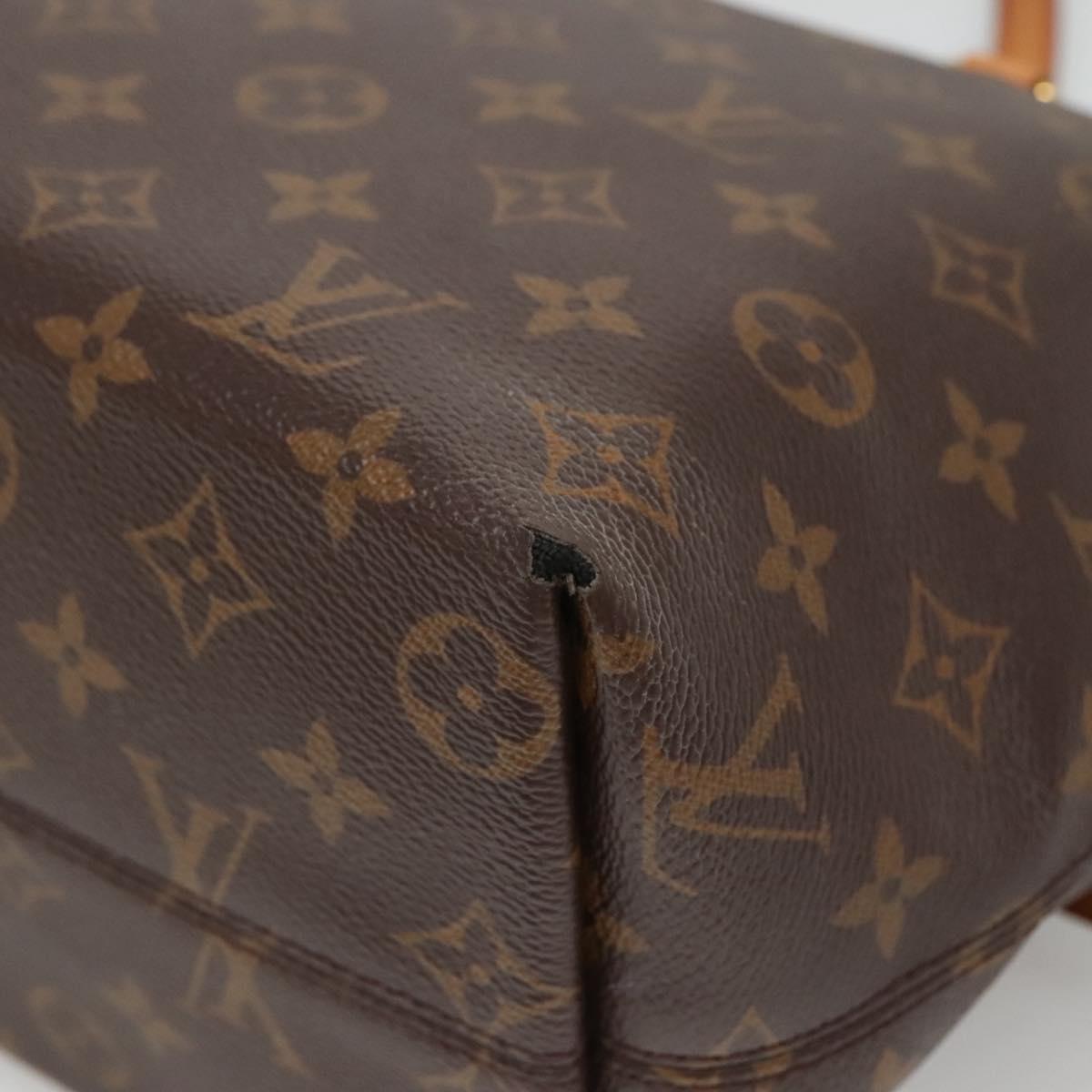 LOUIS VUITTON Monogram Jena MM Tote Bag M42267 LV Auth 139829