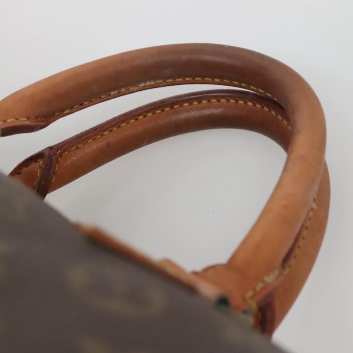 LOUIS VUITTON Monogram Speedy 35 Hand Bag M41524 LV Auth 139832