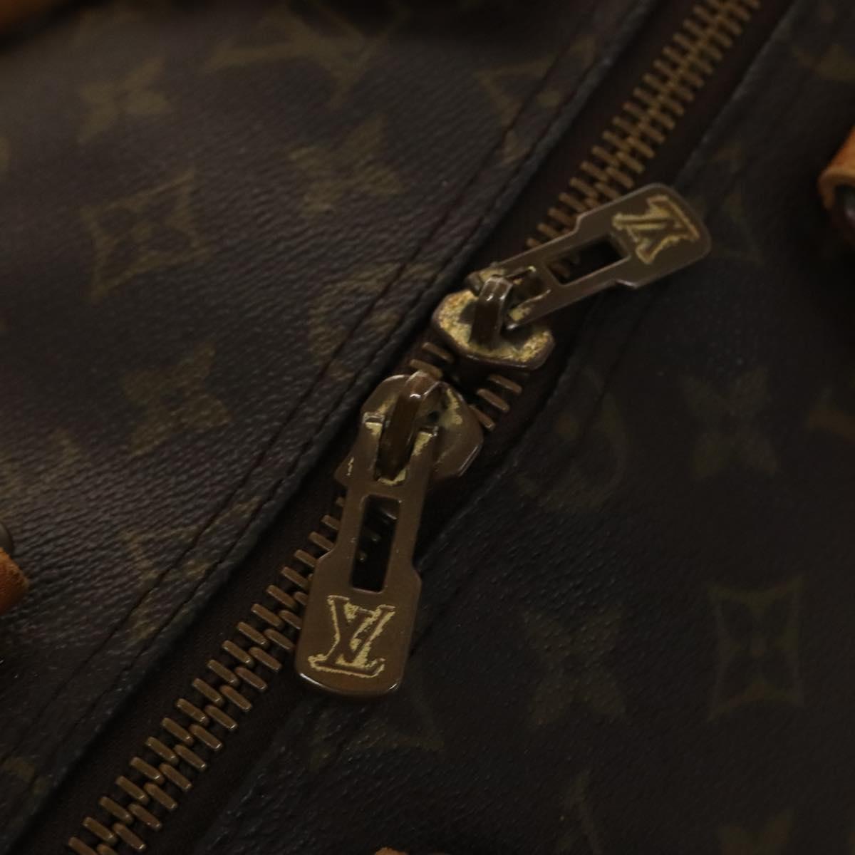 LOUIS VUITTON Monogram Keepall Bandouliere 50 Boston Bag M41416 LV Auth 139834