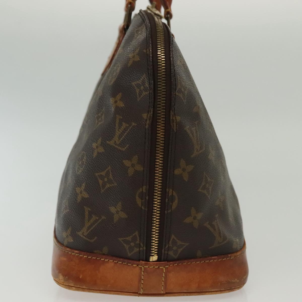 LOUIS VUITTON Monogram Alma Hand Bag M51130 LV Auth 139859