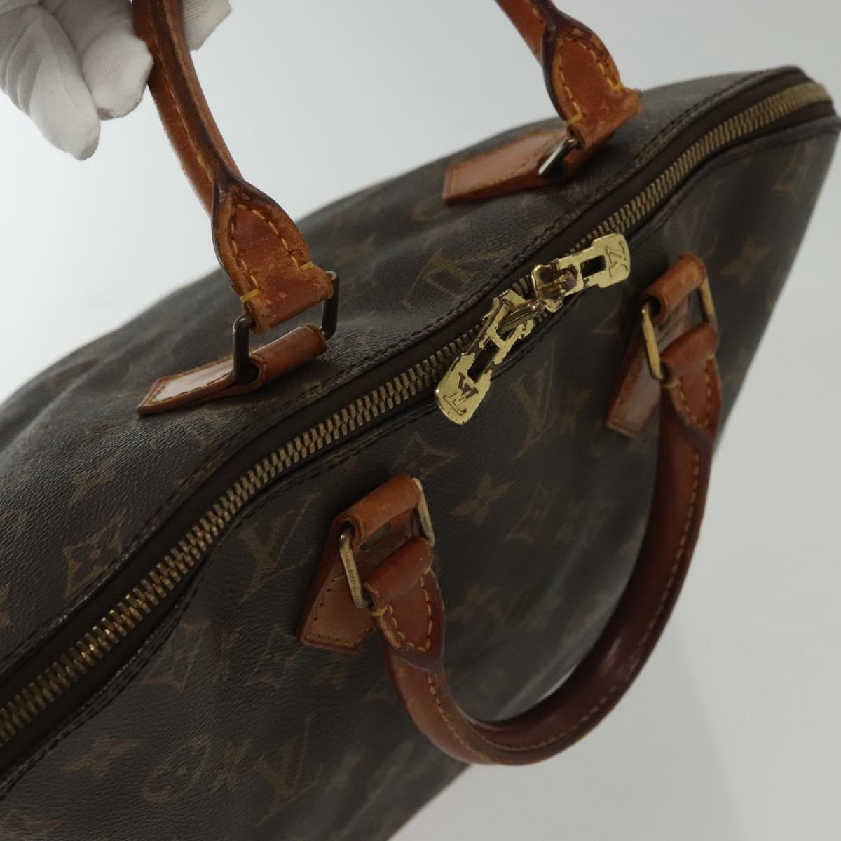 LOUIS VUITTON Monogram Alma Hand Bag M51130 LV Auth 139859
