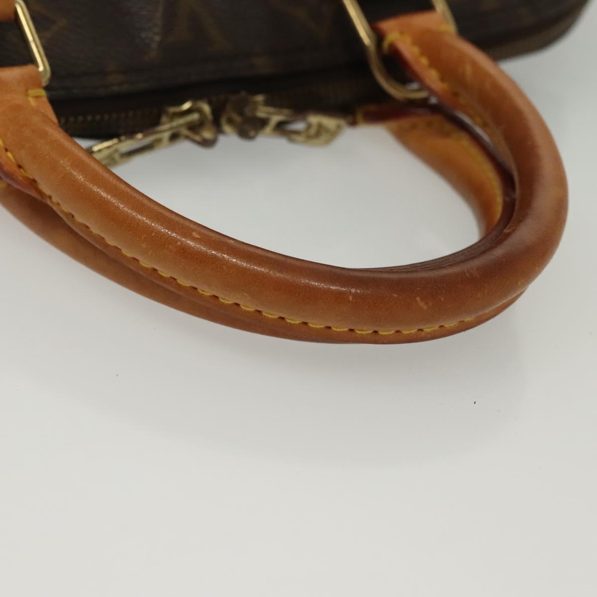 LOUIS VUITTON Monogram Alma Hand Bag M51130 LV Auth 139860