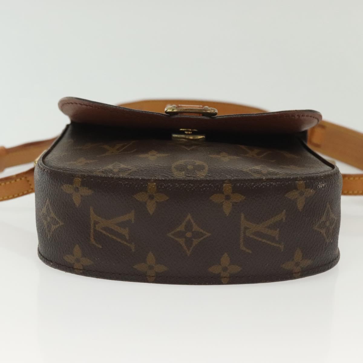 LOUIS VUITTON Monogram Saint Cloud PM Shoulder Bag M51244 LV Auth 139867