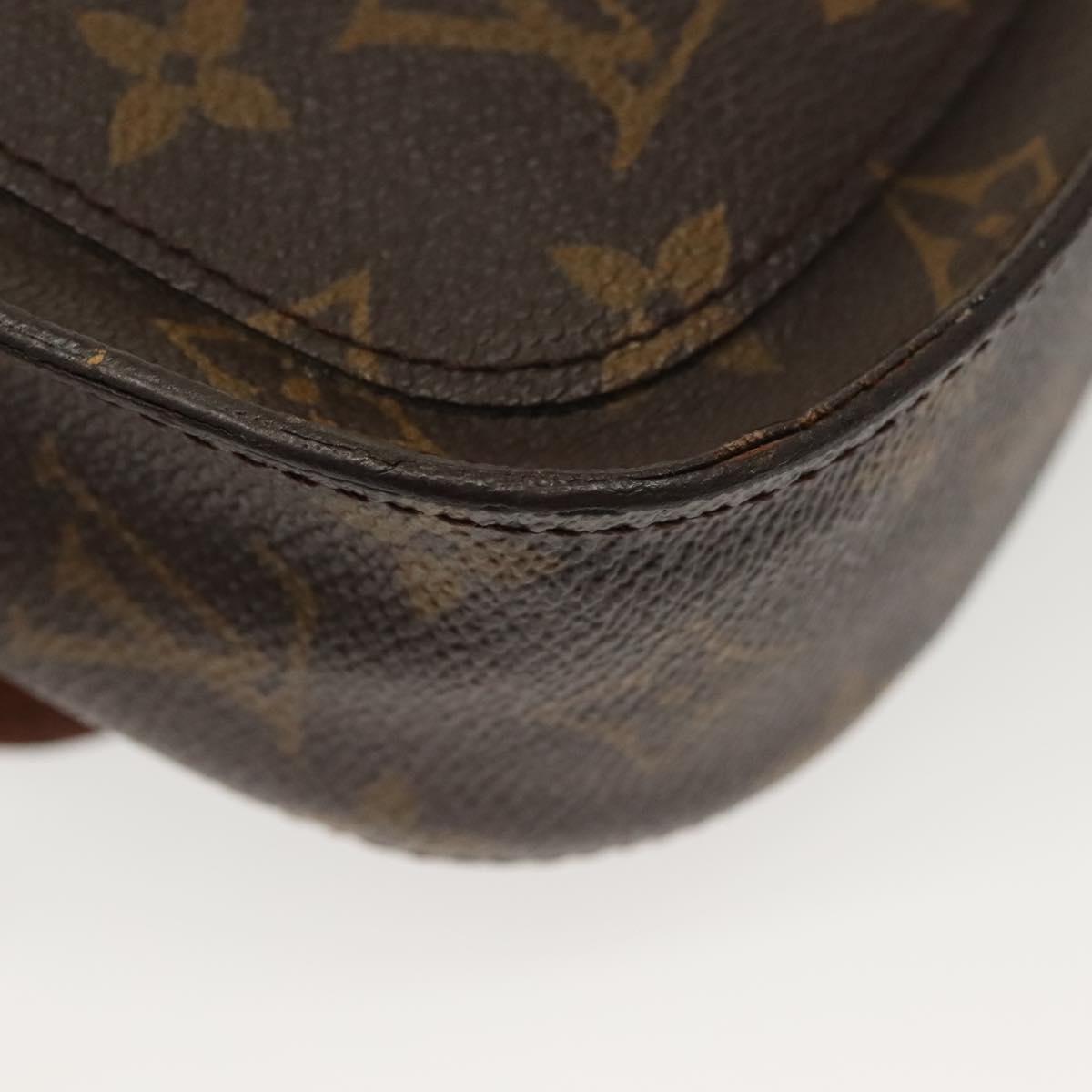 LOUIS VUITTON Monogram Saint Cloud PM Shoulder Bag M51244 LV Auth 139867