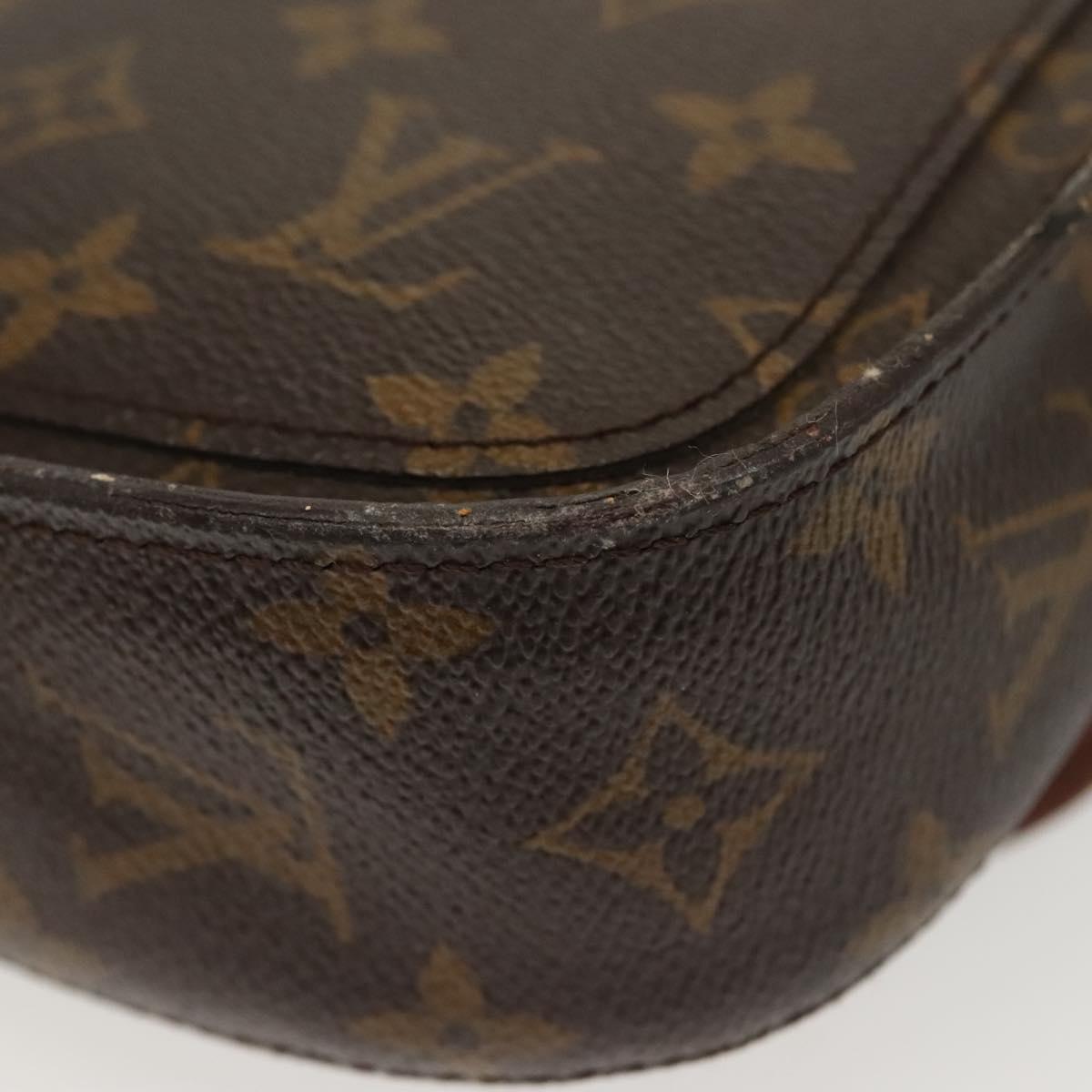 LOUIS VUITTON Monogram Saint Cloud PM Shoulder Bag M51244 LV Auth 139867