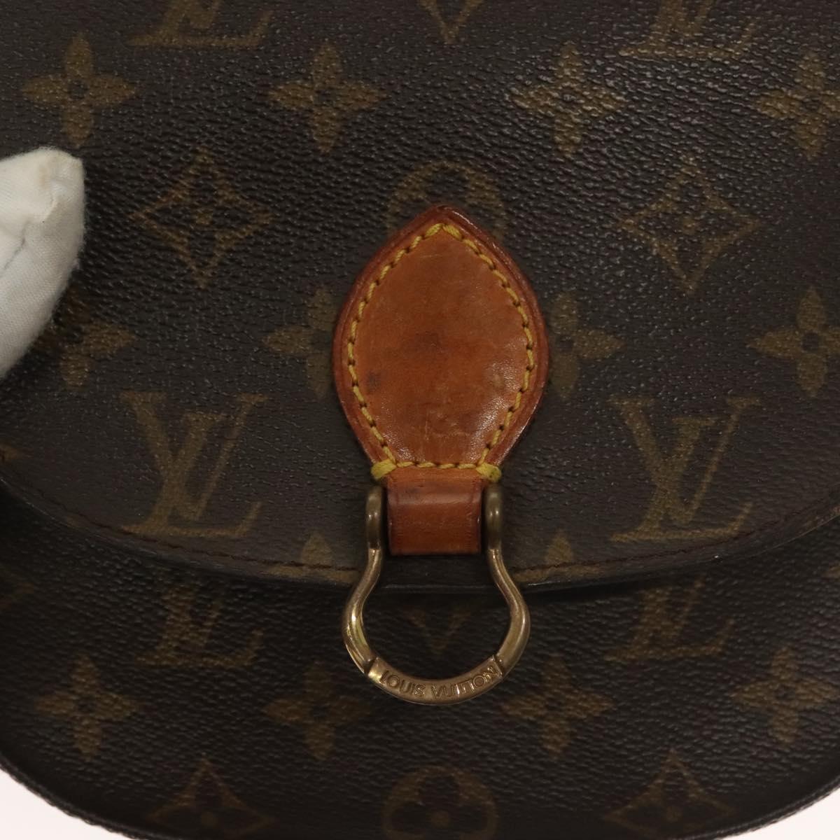 LOUIS VUITTON Monogram Saint Cloud PM Shoulder Bag M51244 LV Auth 139867
