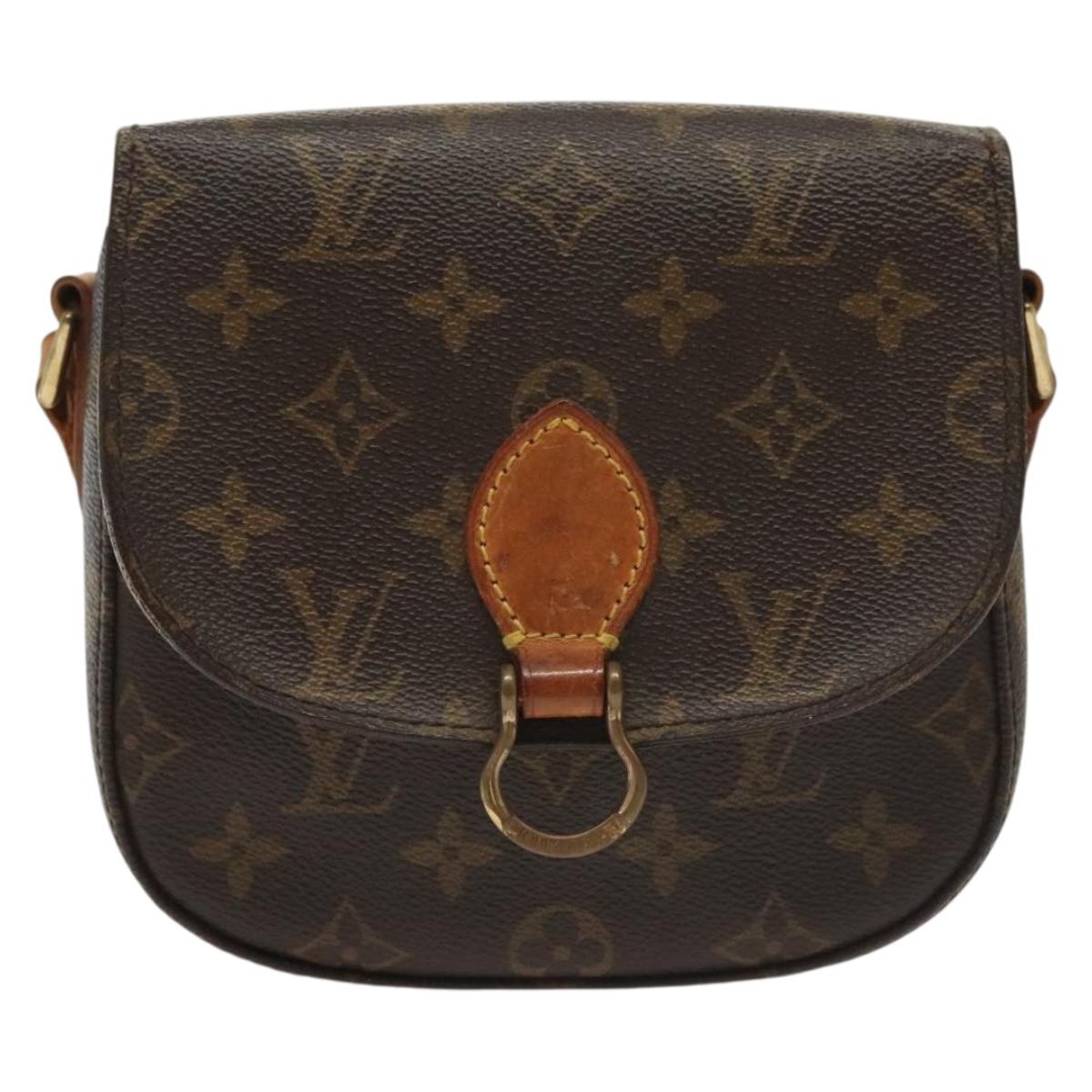 LOUIS VUITTON Monogram Saint Cloud PM Shoulder Bag M51244 LV Auth 139867