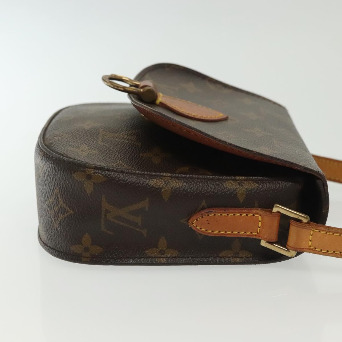 LOUIS VUITTON Monogram Saint Cloud PM Shoulder Bag M51244 LV Auth 139867