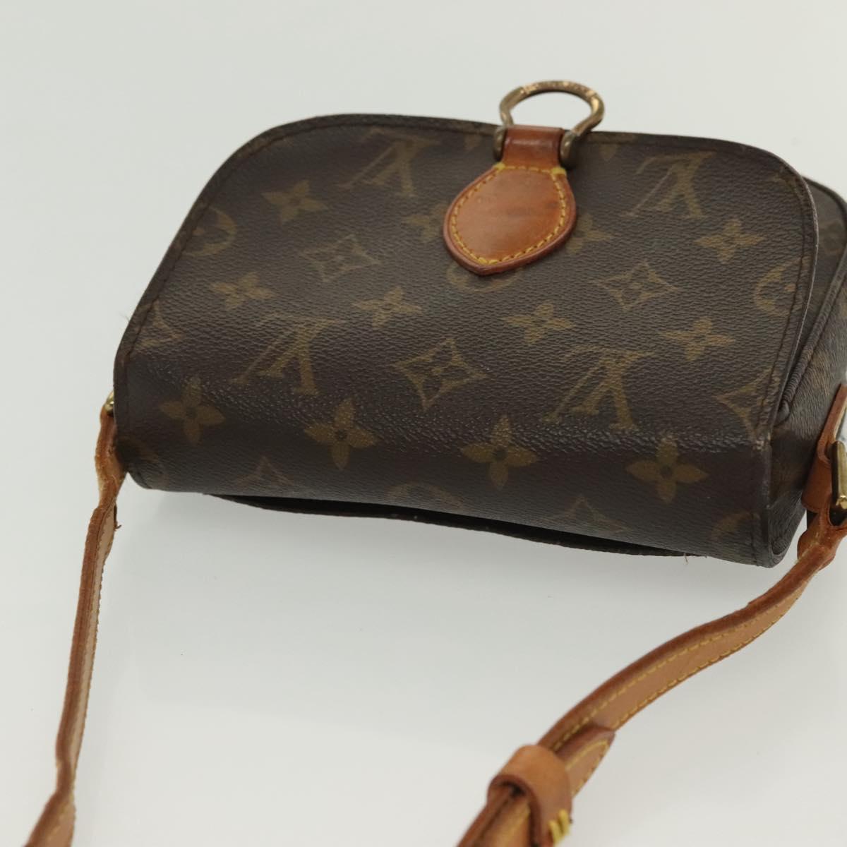 LOUIS VUITTON Monogram Saint Cloud PM Shoulder Bag M51244 LV Auth 139867
